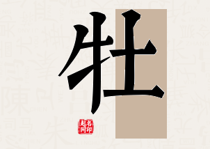 牡字公司取名寓意