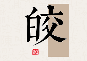 皎字公司取名寓意