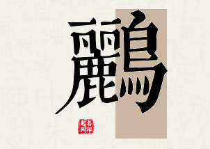 鹂字公司取名寓意